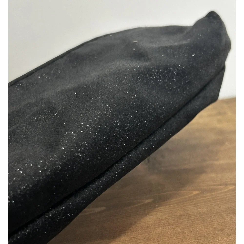 Morphe Brush Bag‎ Black Sparkly Cosmetic Zip Pouch